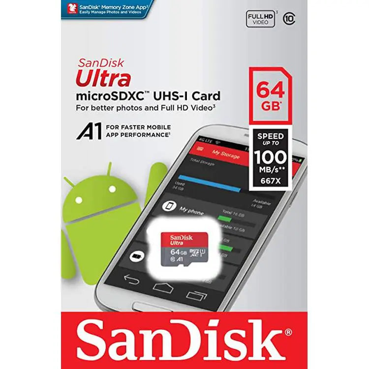 Sandisk Ultra C10 (Micro SDXC)