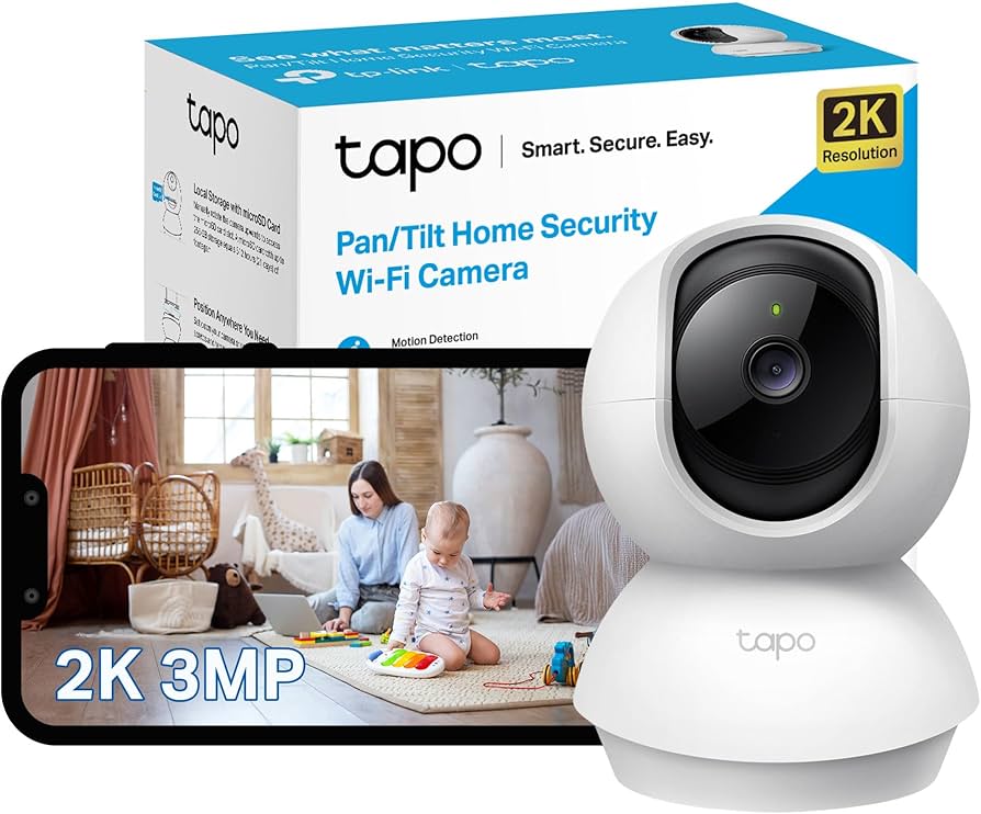 Tp-Link Tapo C210 Pan/Tilt Home Security Wi-Fi Camera