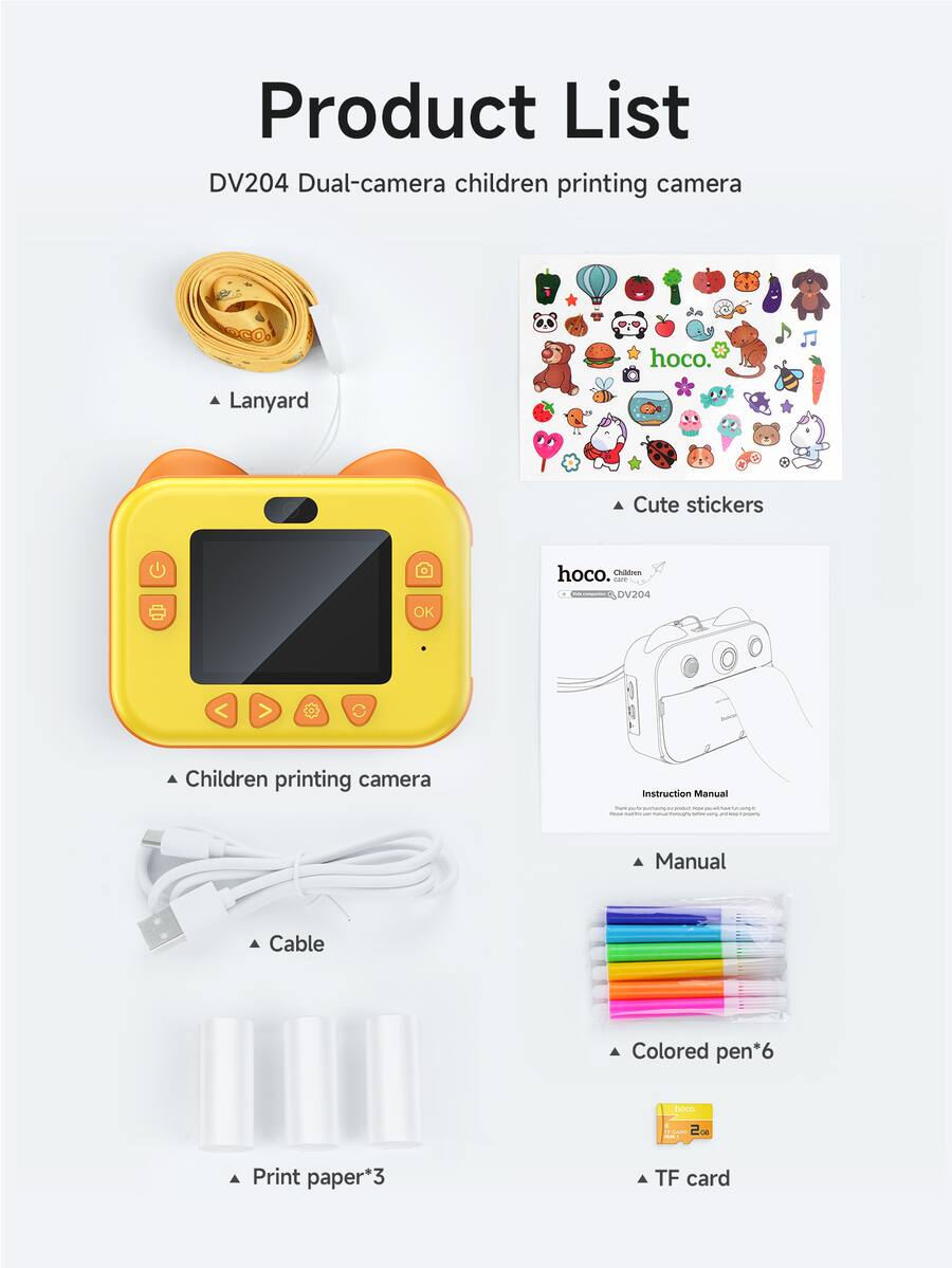 Hoco DV204 Dual Function Kids Camera