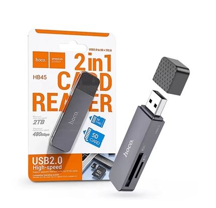 Hoco HB45 USB 2.0 High-Speed Card Reader