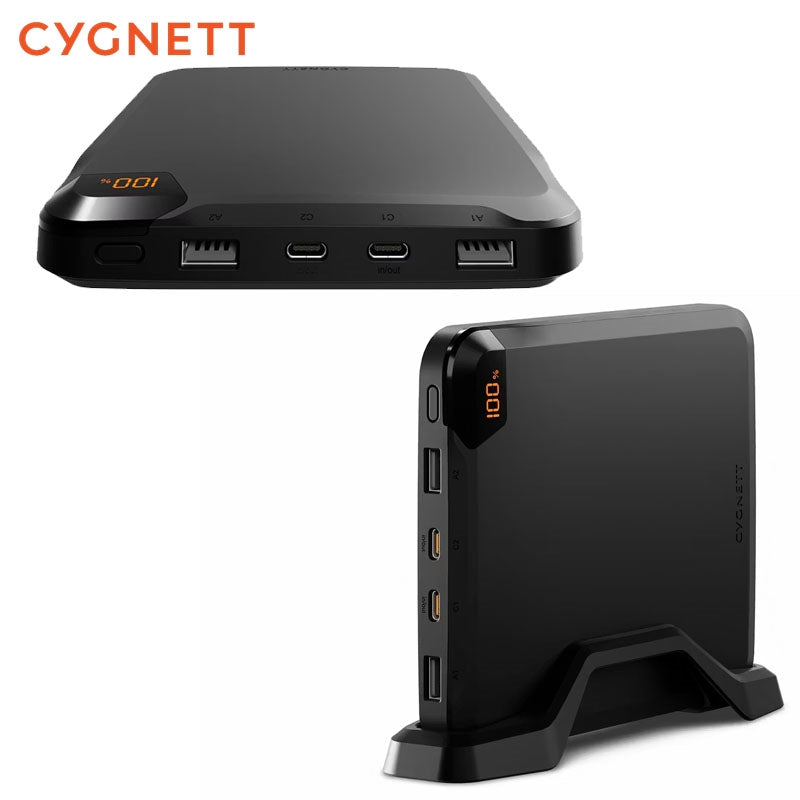Cygnett Laptop Power Bank with Stand 25K mAh (100W)
