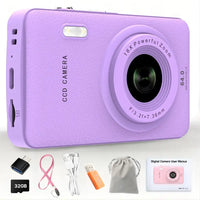 W&0 Q3 CCD DIgital camera with 32GB SD Card