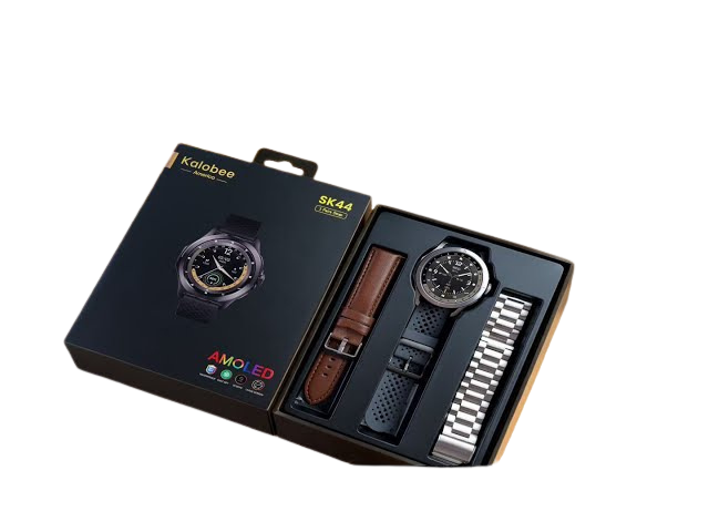 Kalobee America SK44 Amoled Smartwatch with 3 Strap