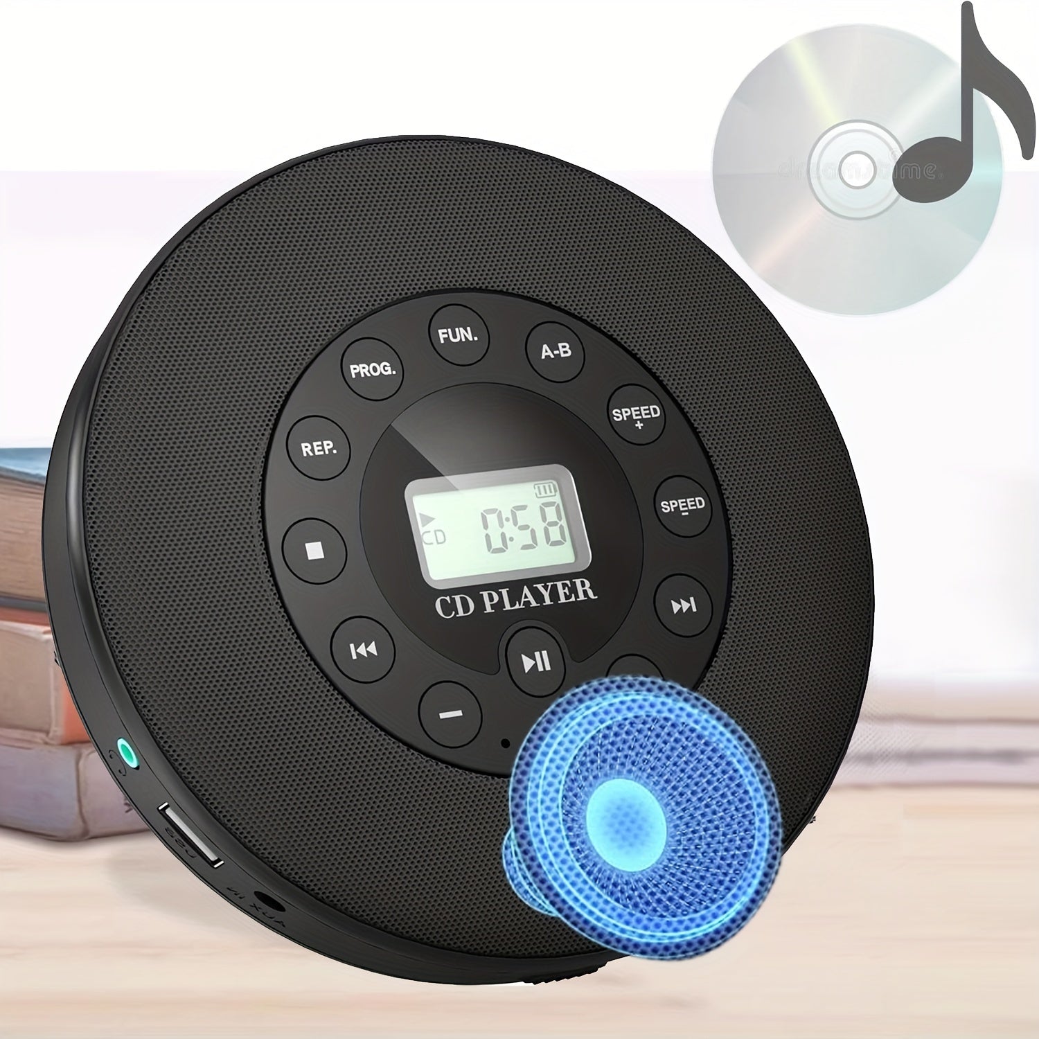 Rechargable Personal CD player