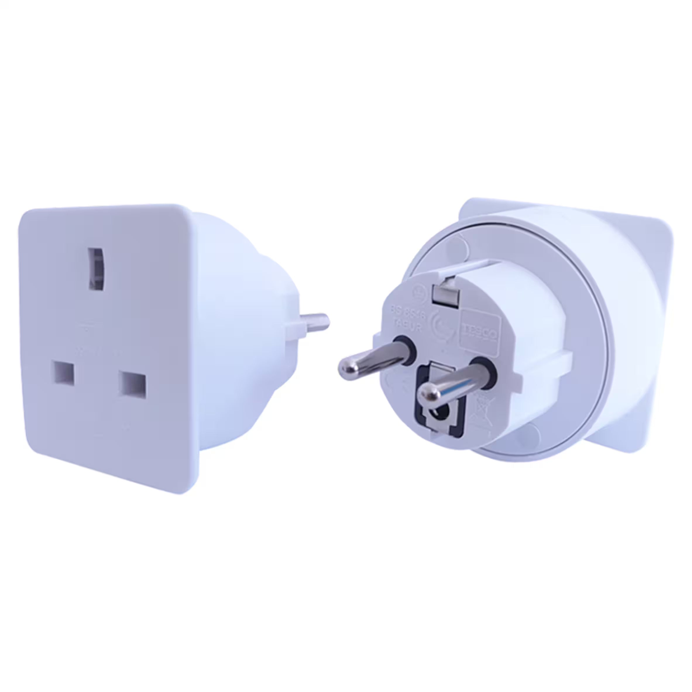 UK to Europe Travel Adapter