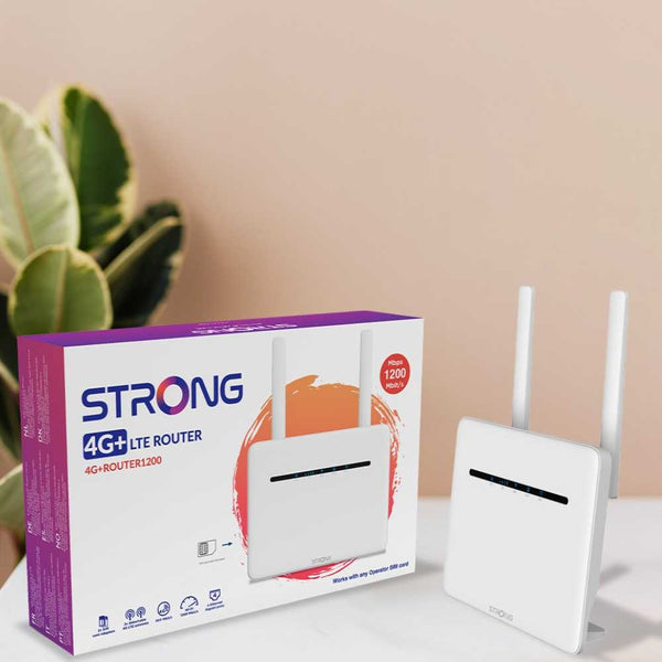 Strong 4G+ LTE 1200 WiFi Dual Band SIM Router