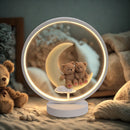 Steepletone Bedside Teddy Moon Ring Light