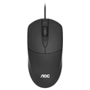 AOC MS121 Wired Office Mouse Black