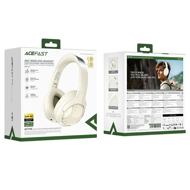 ACEFAST H5 Active Noise Canceling (65H) Wireless Headset