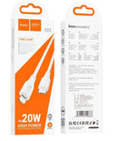 Hoco X93 PD Lighting to Type-C Charging Cable (20W) 2M