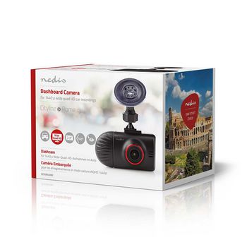 NEDIS Dash Cam Wide 1440p Dual Camera