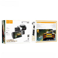 Hoco DI64 Triumph Three-Screen Simultaneous Display Dash Cam (WiFi Version)