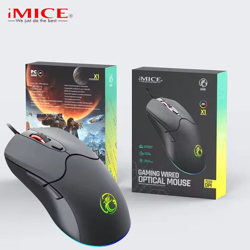 IMICE X1 Razer Design Gaming Wired Mouse