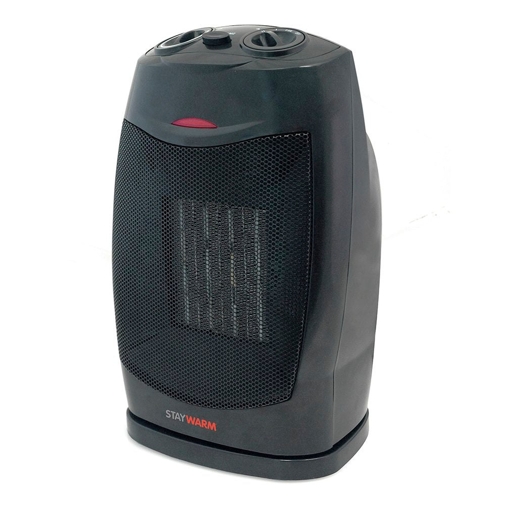 StayWarm 1500w Oscillating PTC Ceramic Fan Heater