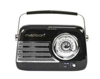 Madison Retro FM BT 30W Rechargeable Bluetooth Radio with USB and AUX