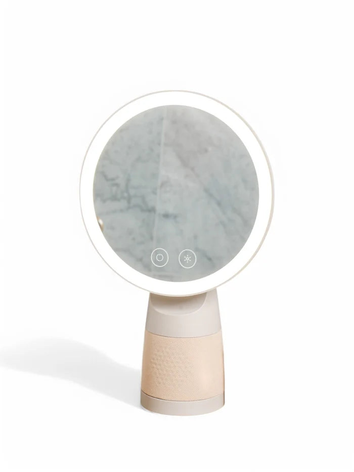 Steepletone Glow Plus Beauty Ring Light Mirror & Bluetooth Speaker