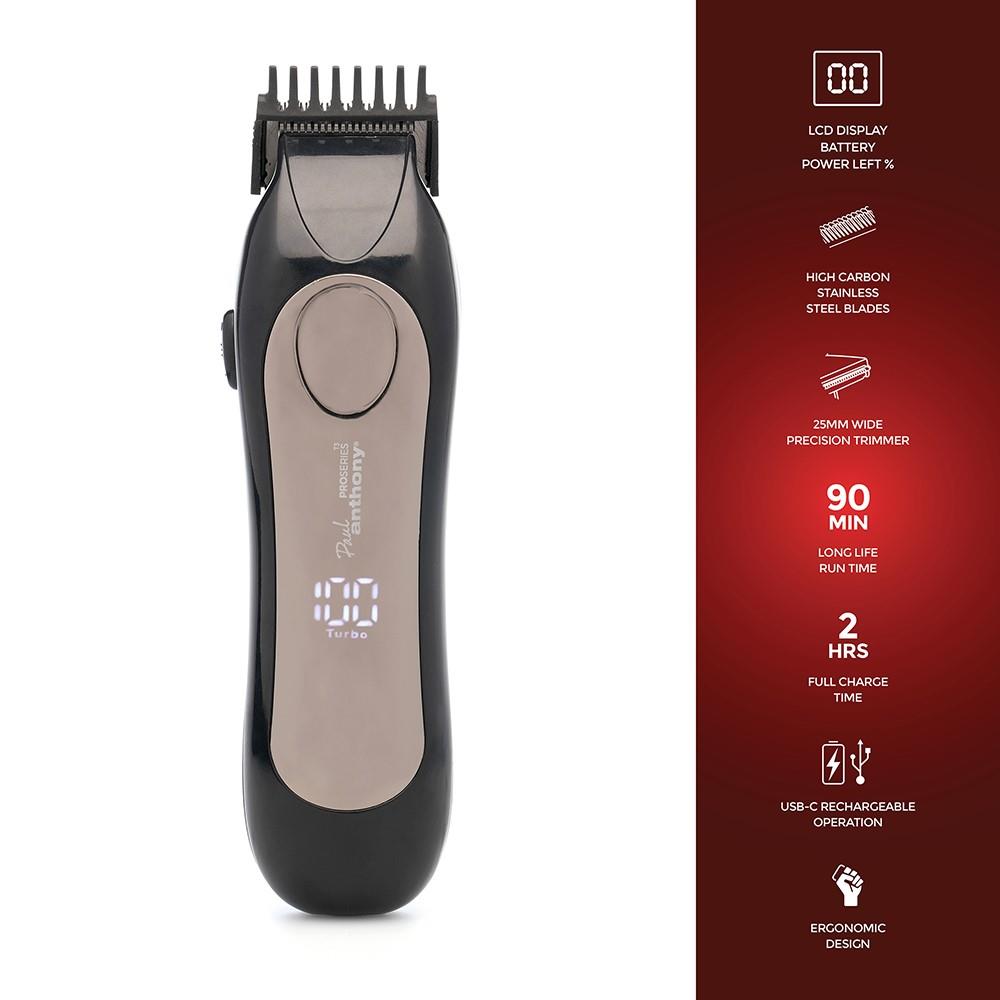 Paul Anthony Pro Series T3 USB RECHARGEABLE BEARD TRIMMER
