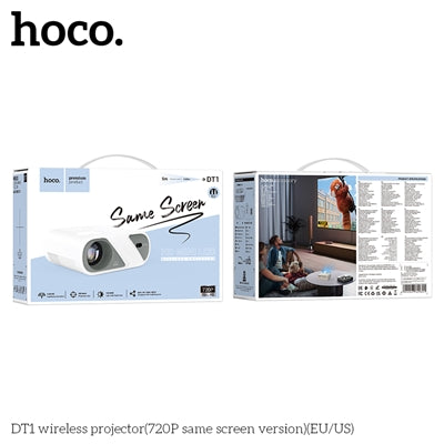 HOCO DT1 Wireless Projector - 720P Resolution