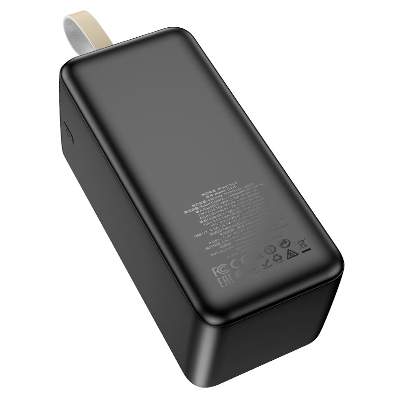 Hoco J111D Smart Charge Dual Out Power Bank PD30W (50000mAh)