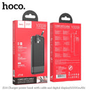 Hoco J114 Ultra Slim Built In Cable PowerBank 10000 mAh