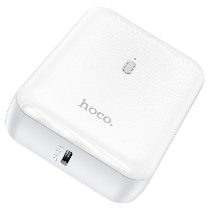 Hoco J96 Strider LED Indicator Mini PowerBank 5000 mAh White