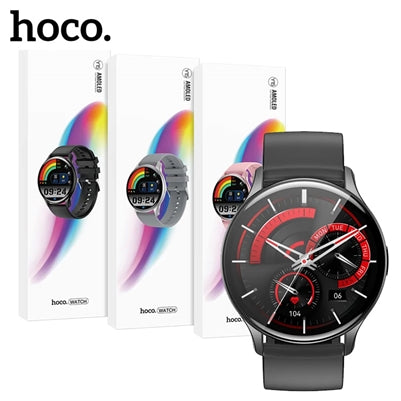 Hoco Y15 AMOLED 1.43" Smart IP68 Sports watch (call version)