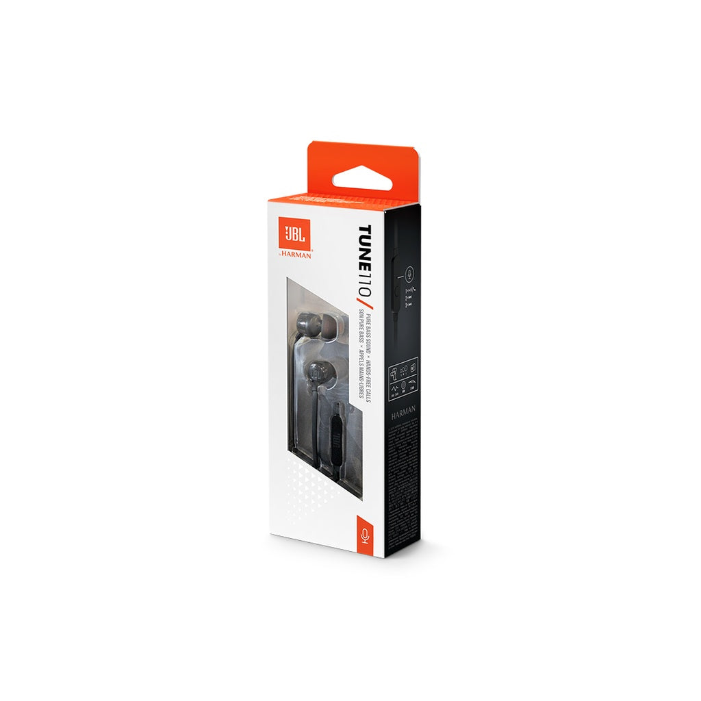 JBL Tune 110 Earphones Wired 3.5mm