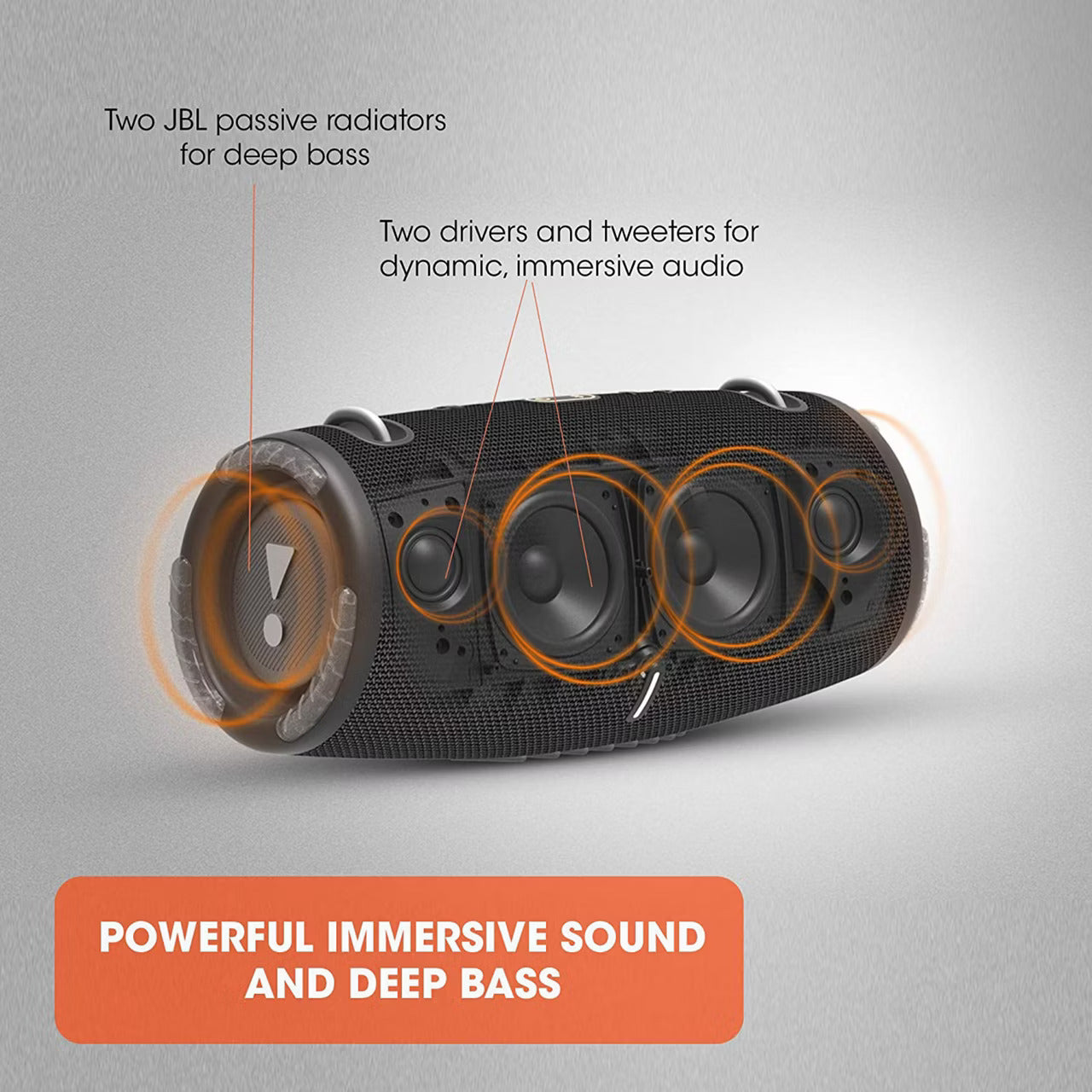 JBL Xtreme 3 Portable Bluetooth Waterproof Speaker