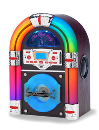 Steepletone Jive Rock Sixty Mini Jukebox & Bluetooth Speaker