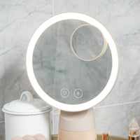 Steepletone Glow Plus Beauty Ring Light Mirror & Bluetooth Speaker