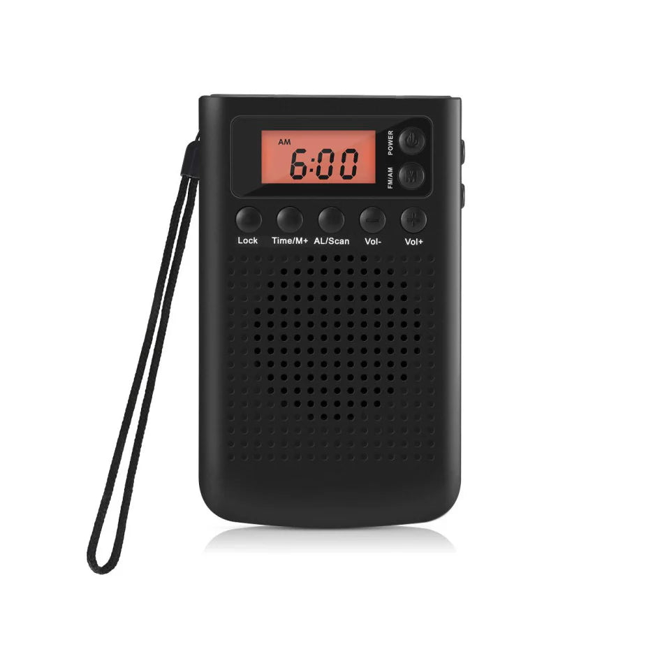 Portable  Multy-Use Pocket FM/ AM Radio