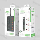 Universal Outlet EU/UK Plug Power Strip Timer Sockets With 2M Extension Cable- BKL-04