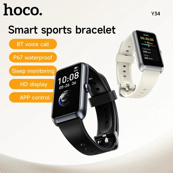 HOCO Y34 Bluetooth Calling Smartwatch with 1.47-Inch Display