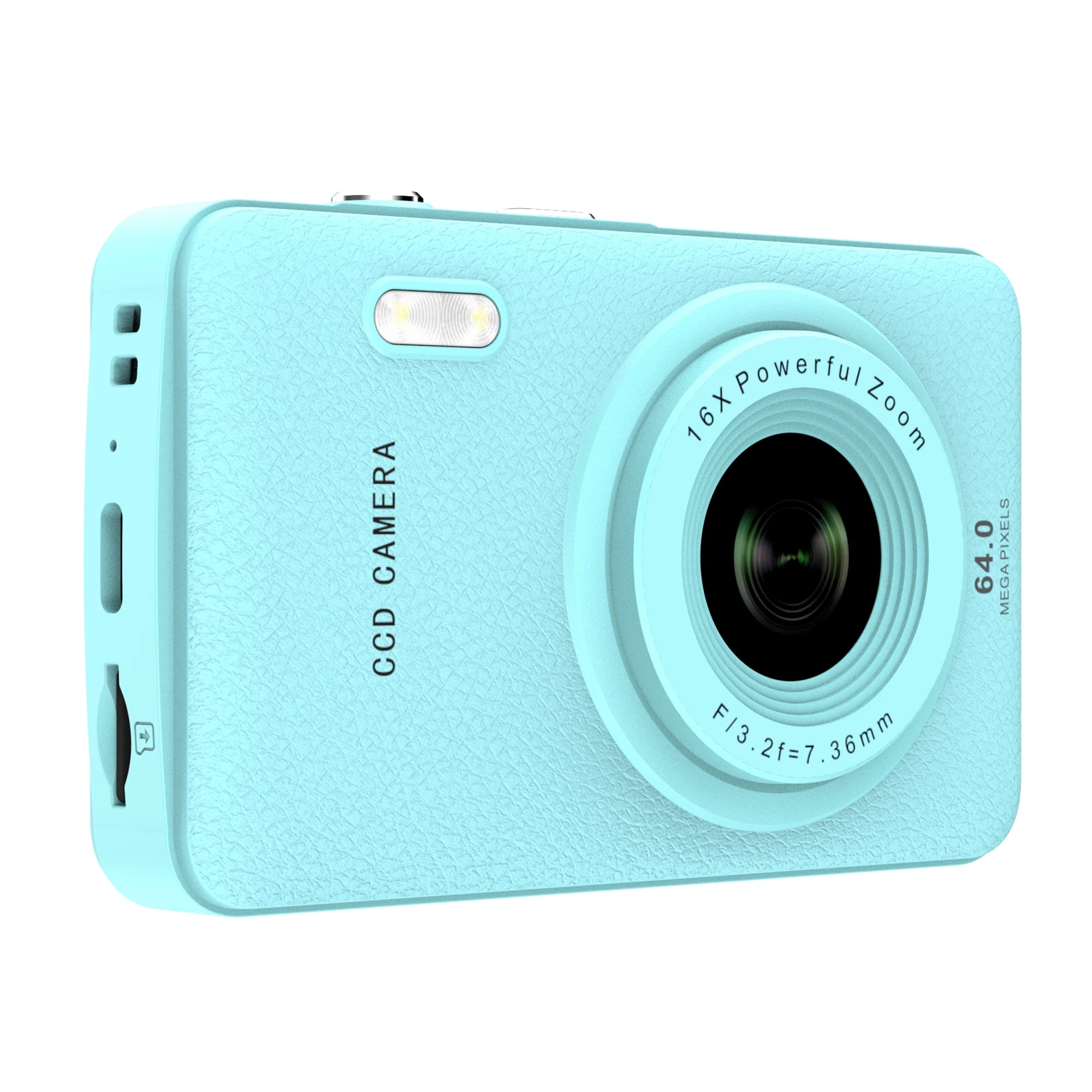 W&0 Q3 CCD DIgital camera with 32GB SD Card