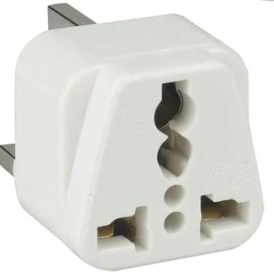 Travel Adapter UK/Ireland 3 Pin Plug