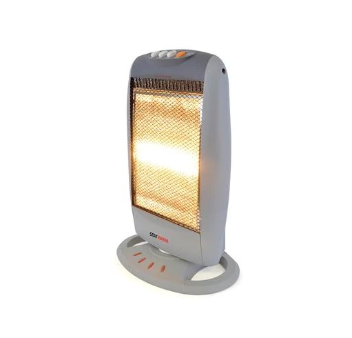 StayWarm 1.2kW 3-Bar Halogen Heater