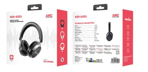 Ven-Dens VD-HP016 ANC BT Headphone