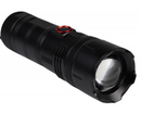 Aluminum Alloy Rechargeable Flashlight with Power Bank 5.5*7*15cm