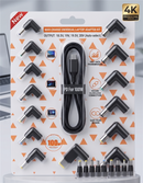 Universal 14 in1 C to DC 100W Laptop Fast Charging Adapter