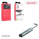 Ven-Dens 8 IN 1 HUB Multifunction Adapter