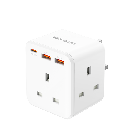 Ven-Dens SP-ADT03 UK Travel Adaptor