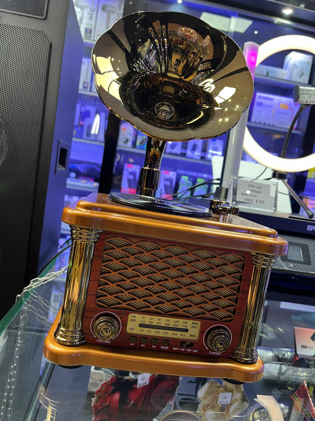 Feexot Vintage Retro Design Radio with BT Speaker