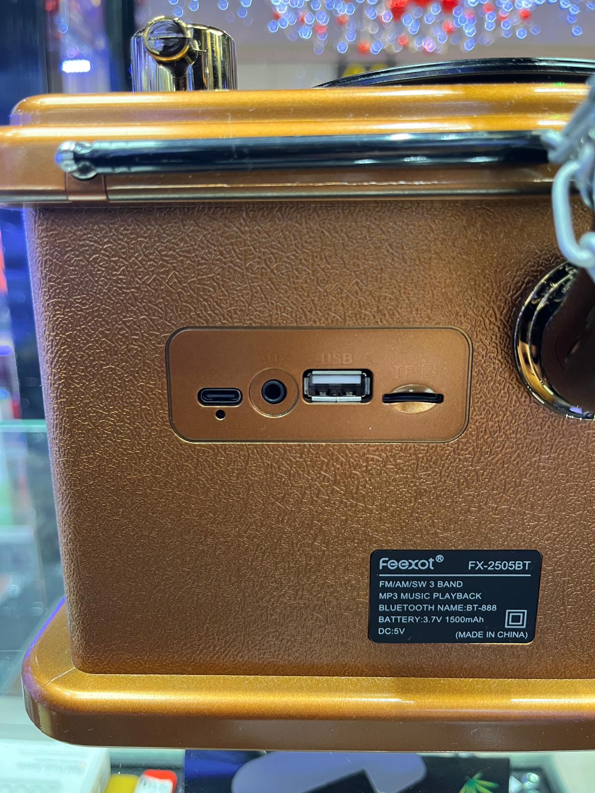 Feexot Vintage Retro Design Radio with BT Speaker