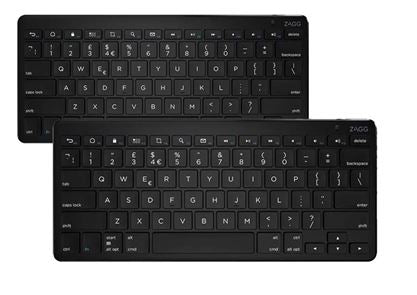 Zagg Universal Full Size Wireless Bluetooth Keyboard Black