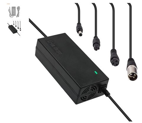 Ulip 42V 2A DC2.1 Universal Scooter Charger With 4 Pcs Adapter (EU plug)