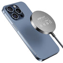 ACEFAST E24 QI2 Desktop Magnetic 15W Wireless Charger with Cable Metal Gray