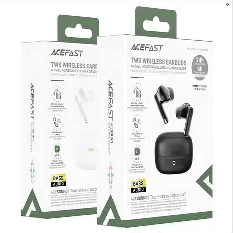 ACEFAST W7 Ai Call Noise Cancelling Gaming Mode TWS Earbuds
