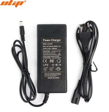 Ulip 42V 2A DC2.1 Universal Scooter Charger With 4 Pcs Adapter (EU plug)