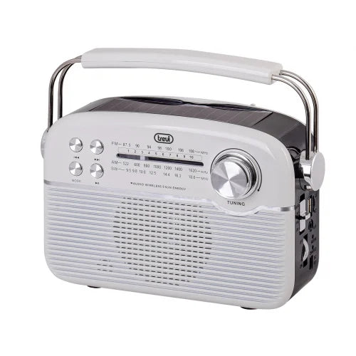 Trevi Retro BT Solar Portable Radio