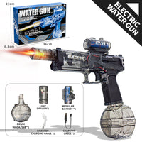 Electric water gun with rechargable battery